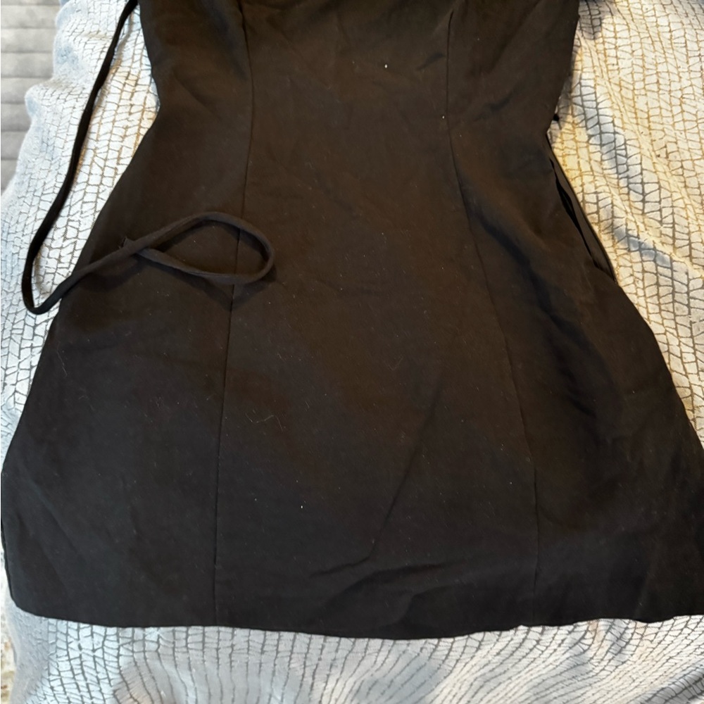 Elegant Black Backless Dress. Size S Rarely worn - Picture 8 of 11